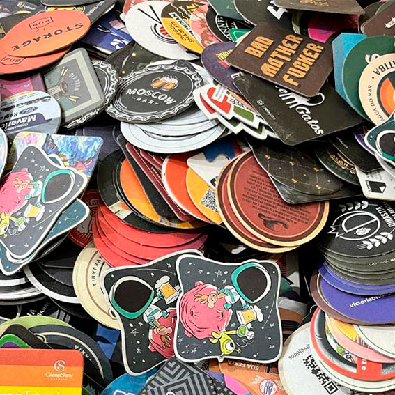 1000 Bolachas de Chopp personalizadas